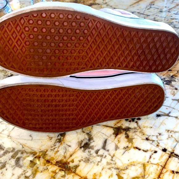 “Vans” women’s SK8-high top Tampered Sz 10.5 PINK - Picture 5 of 6
